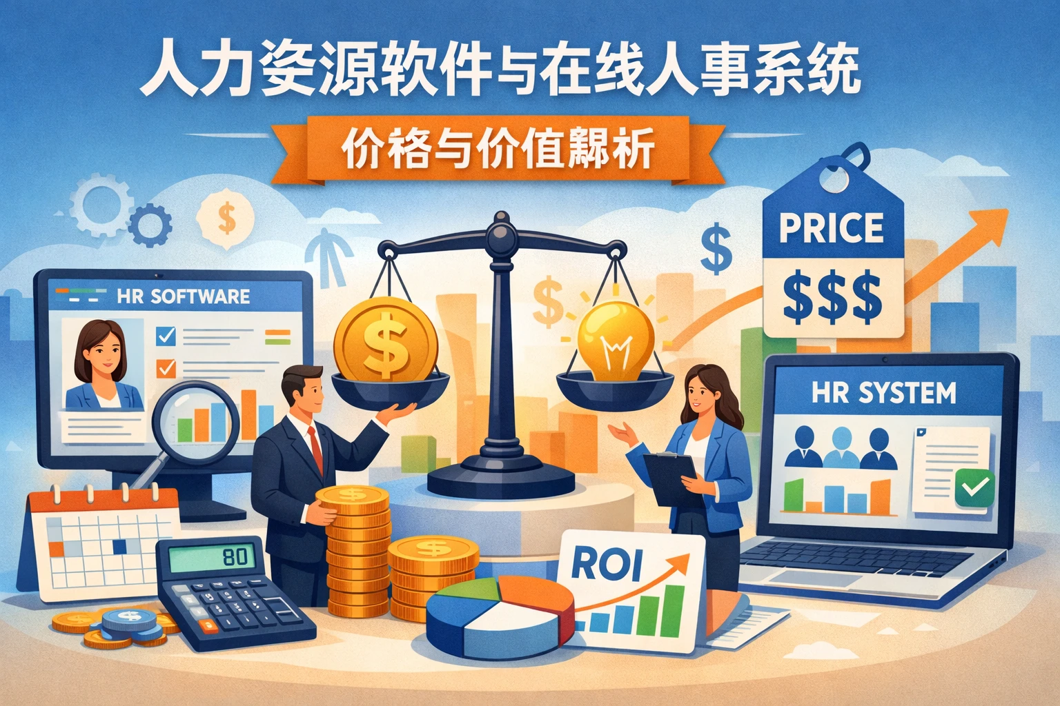 人力资源软件与在线人事系统：价格与价值解析