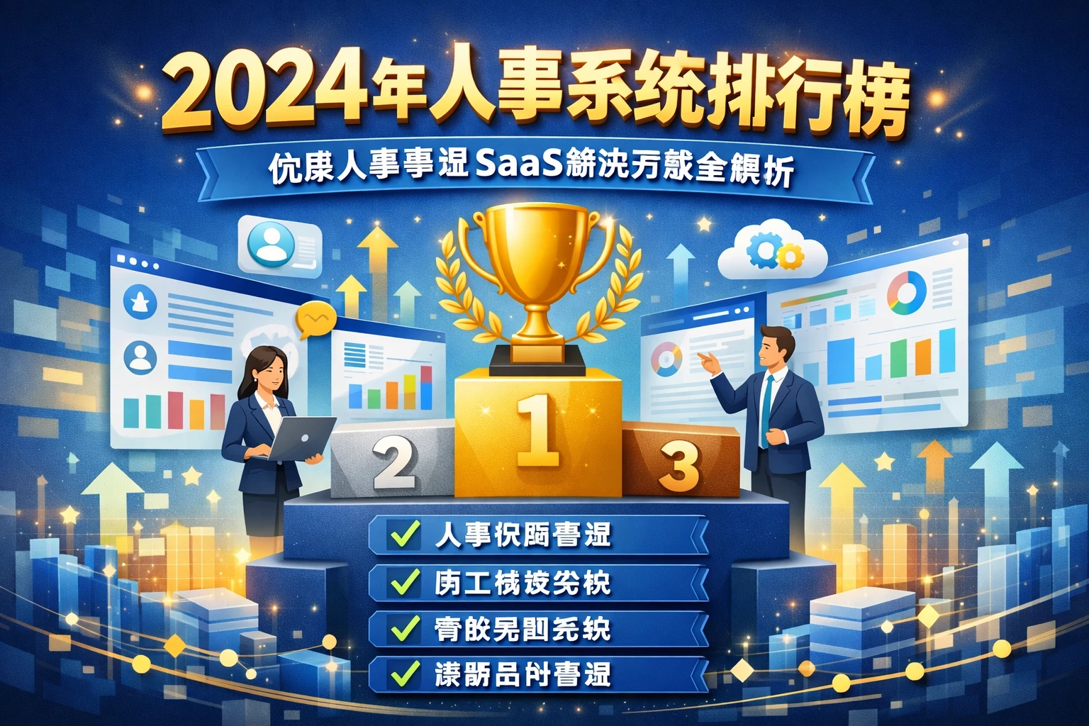 2024年人事系统排行榜:优质人事管理SaaS解决方案全解析