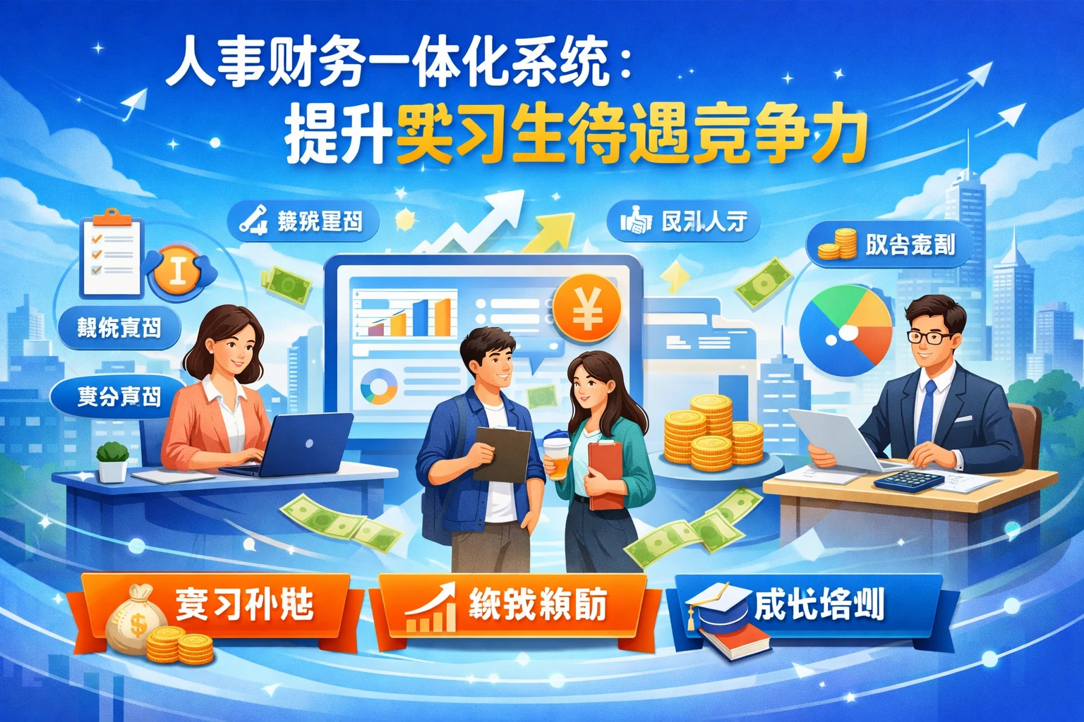 人事财务一体化系统：提升实习生待遇竞争力