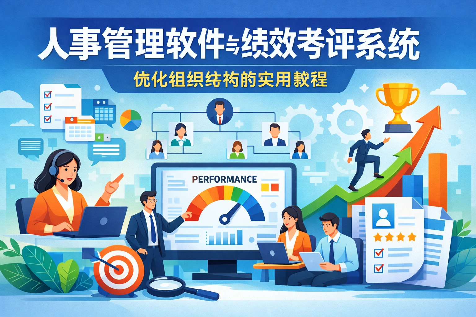 人事管理软件与绩效考评系统：优化组织结构的实用教程