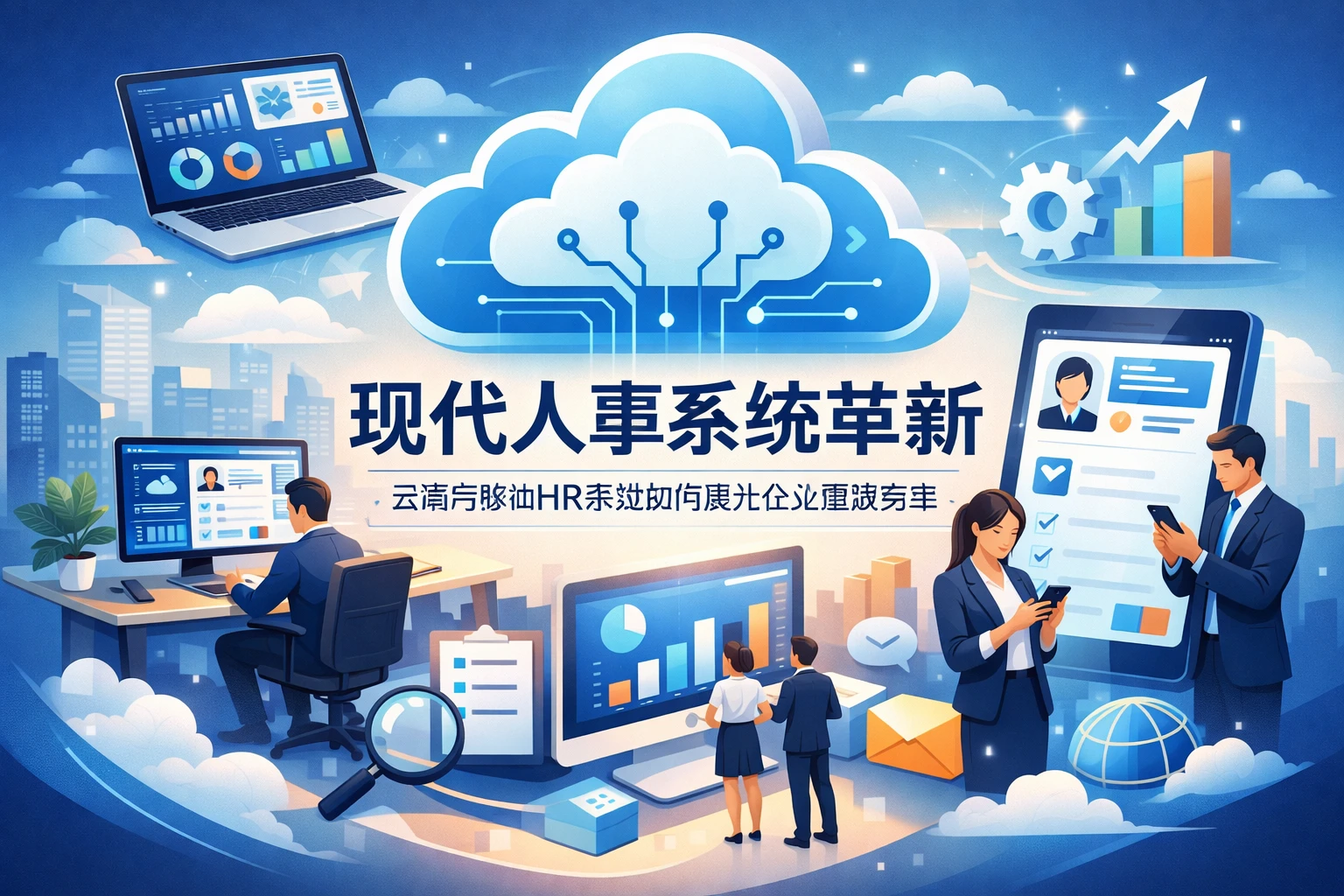 现代人事系统革新:云端与移动HR系统如何提升企业管理效率