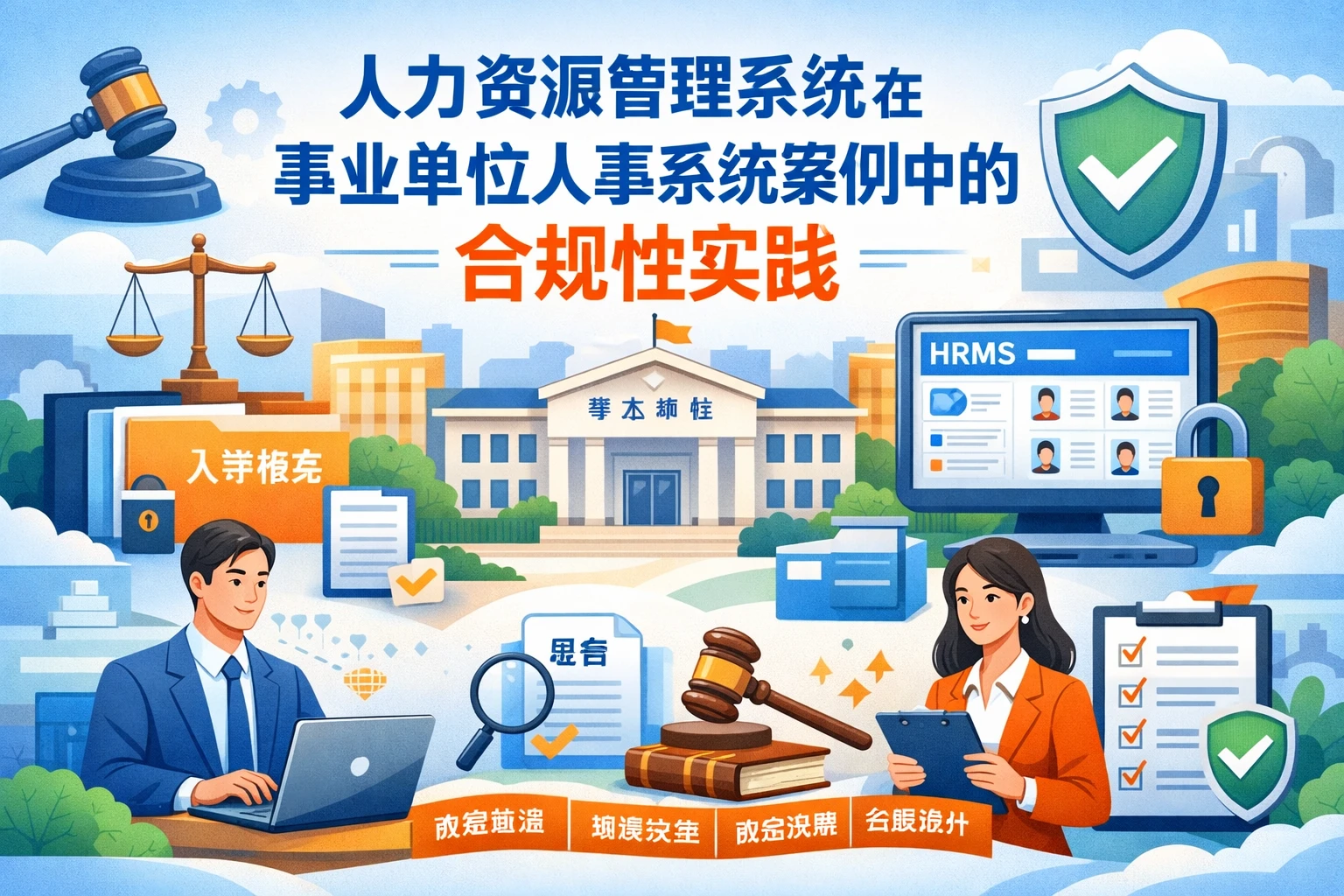 人力资源管理系统在事业单位人事系统案例中的合规性实践