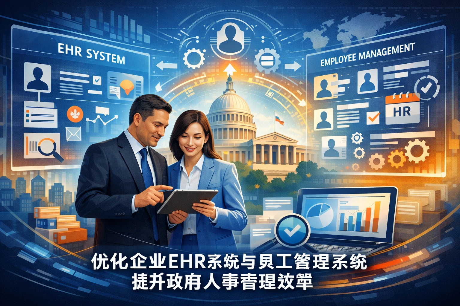 优化企业ehr系统与员工管理系统，提升政府人事管理效率