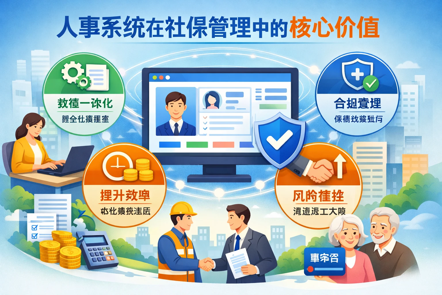 人事系统在社保管理中的核心价值