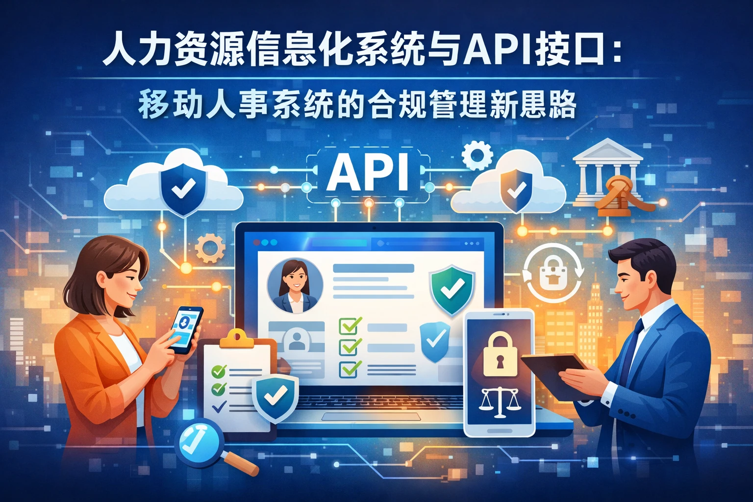 人力资源信息化系统与API接口：移动人事系统的合规管理新思路