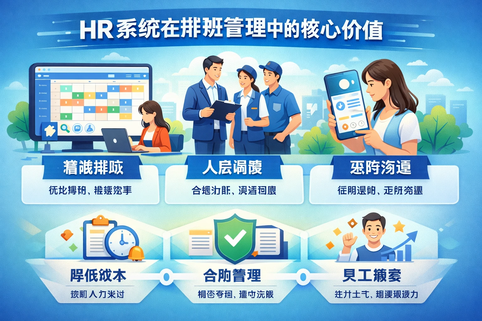 HR系统在排班管理中的核心价值