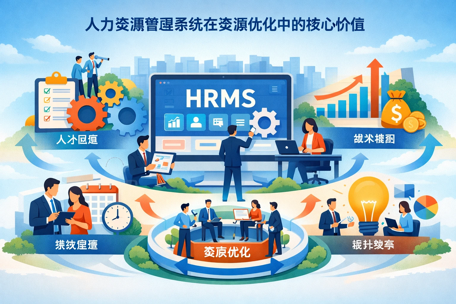 人力资源管理系统在资源优化中的核心价值