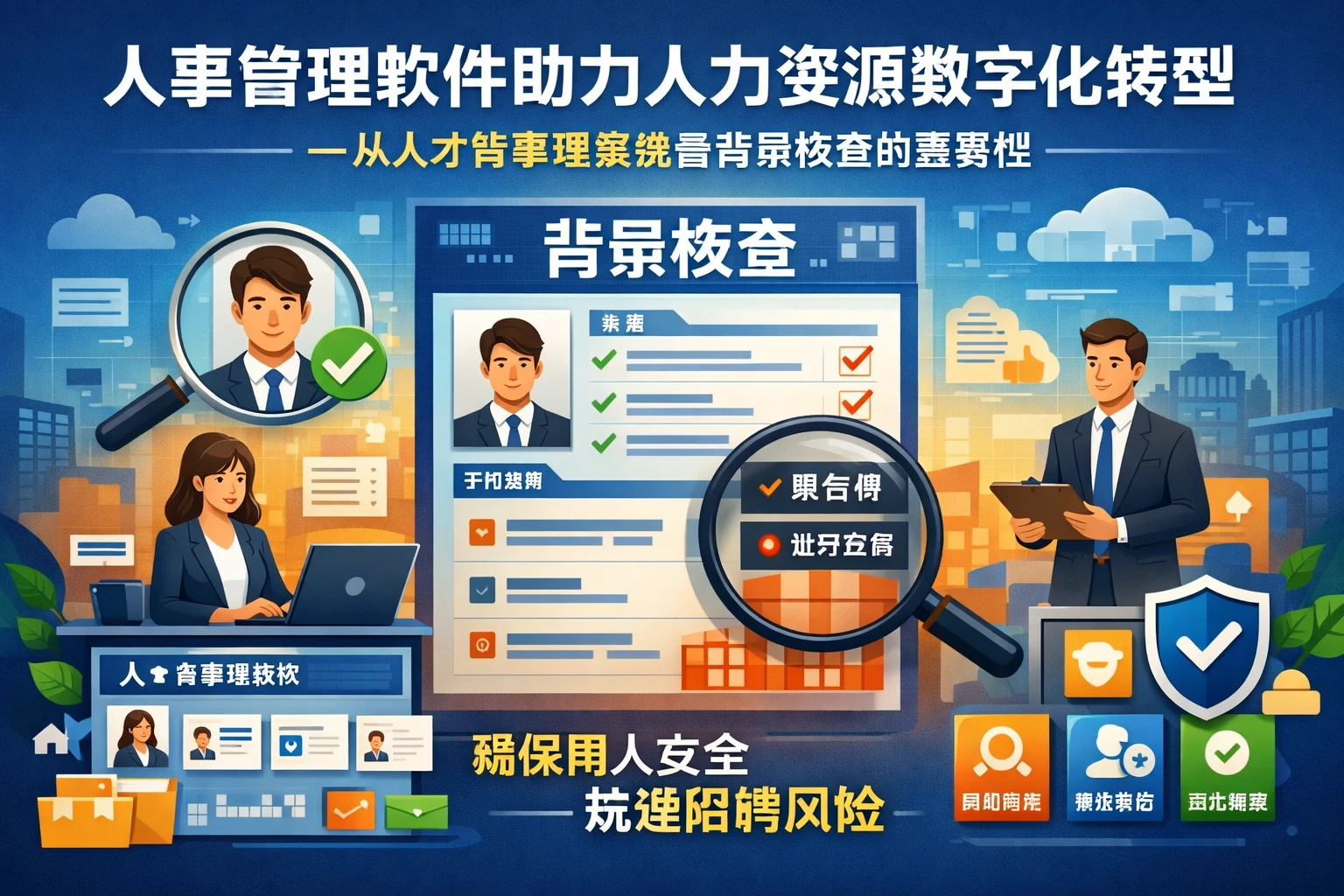 人事管理软件助力人力资源数字化转型：从人才库管理系统看背景核查的重要性