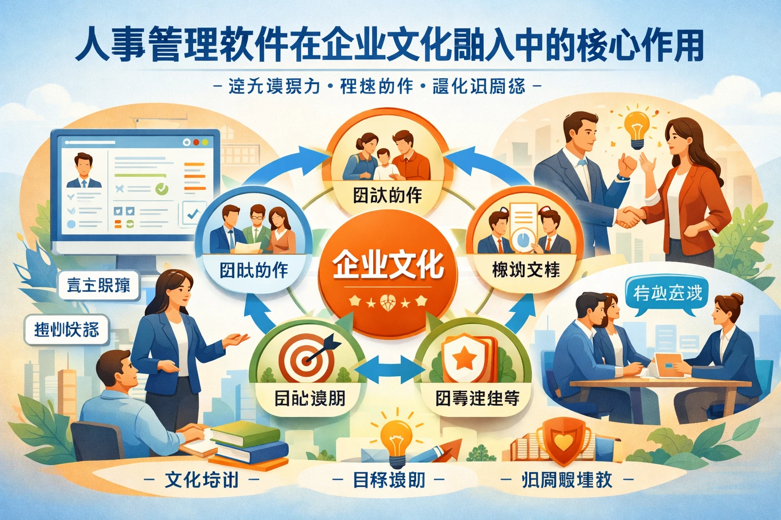 人事管理软件在企业文化融入中的核心作用