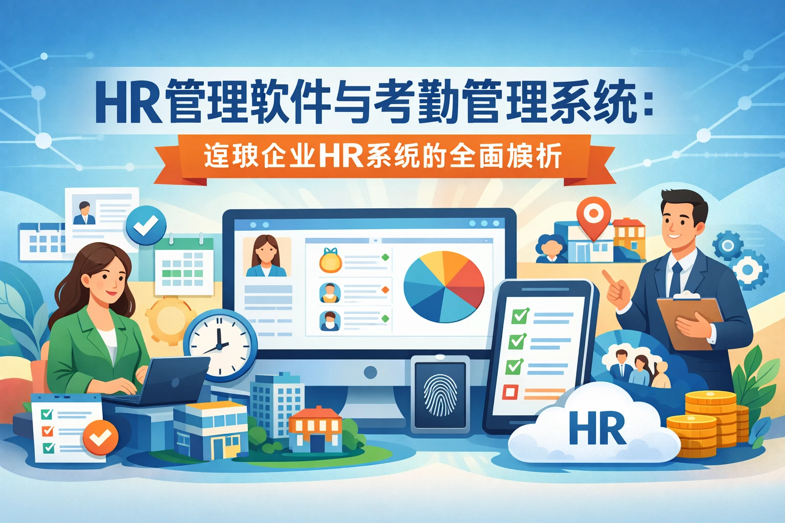 HR管理软件与考勤管理系统:连锁企业HR系统的全面解析