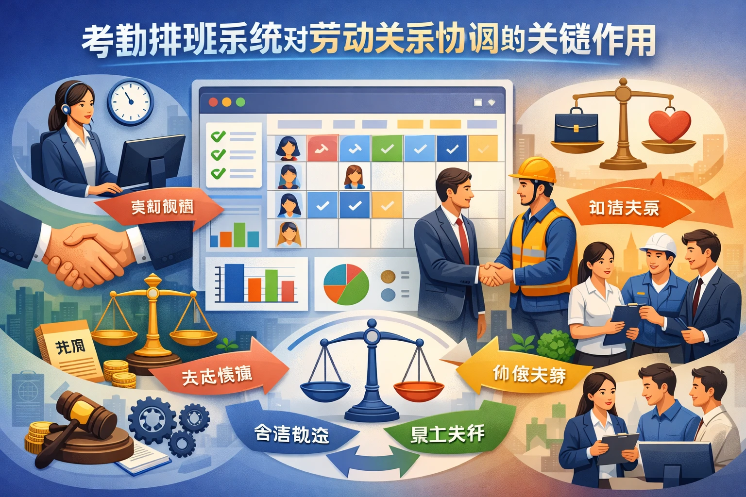 考勤排班系统对劳动关系协调的关键作用