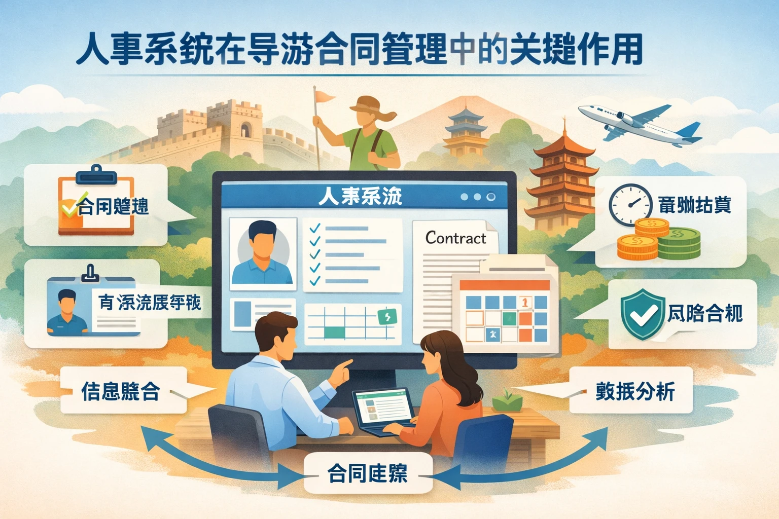 人事系统在导游合同管理中的关键作用