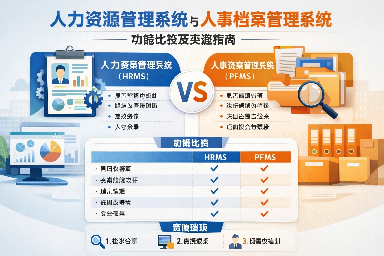 人力资源管理系统与人事档案管理系统功能比较及实施指南