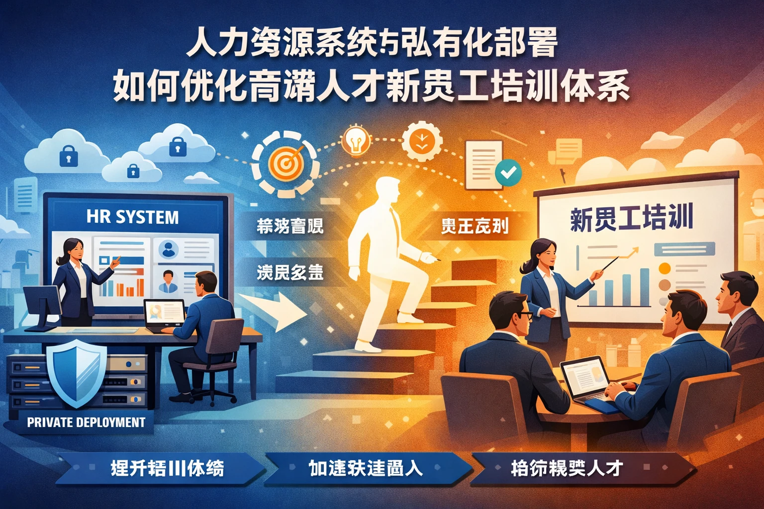 人力资源系统与私有化部署如何优化高端人才新员工培训体系