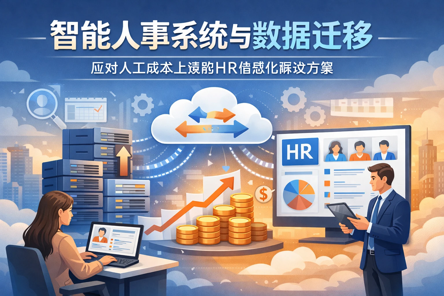 智能人事系统与数据迁移：应对人工成本上涨的HR信息化解决方案