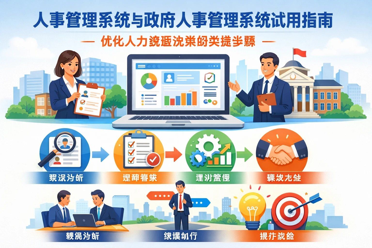 人事管理系统与政府人事管理系统试用指南：优化人力资源决策的关键步骤