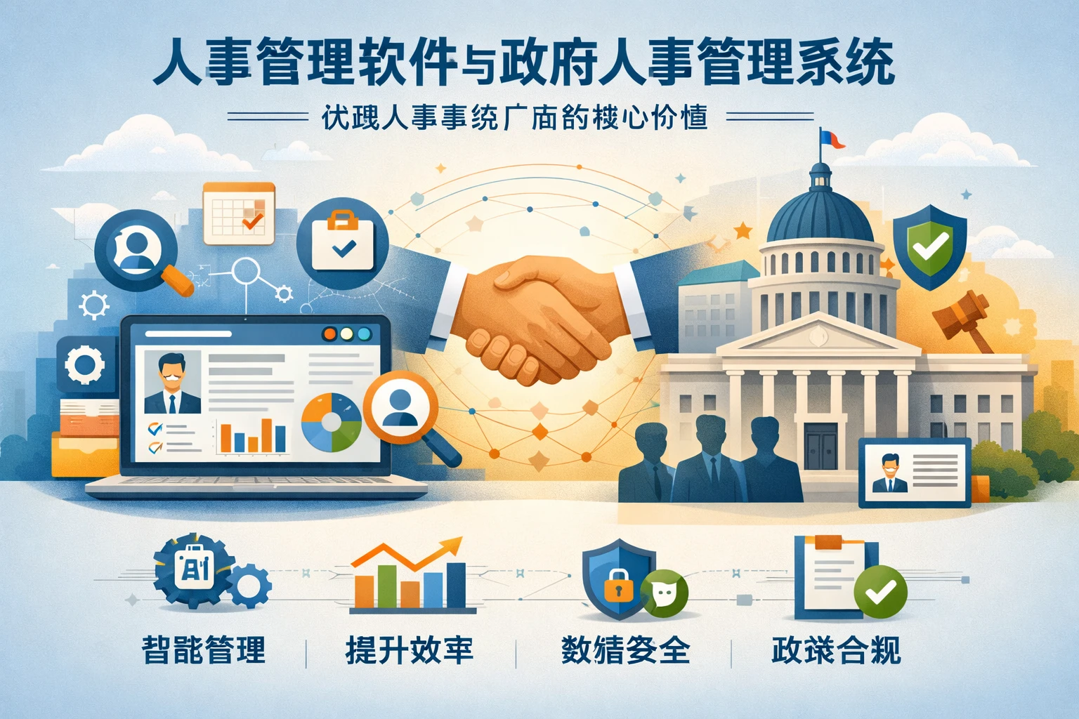人事管理软件与政府人事管理系统：优质人事系统厂商的核心价值