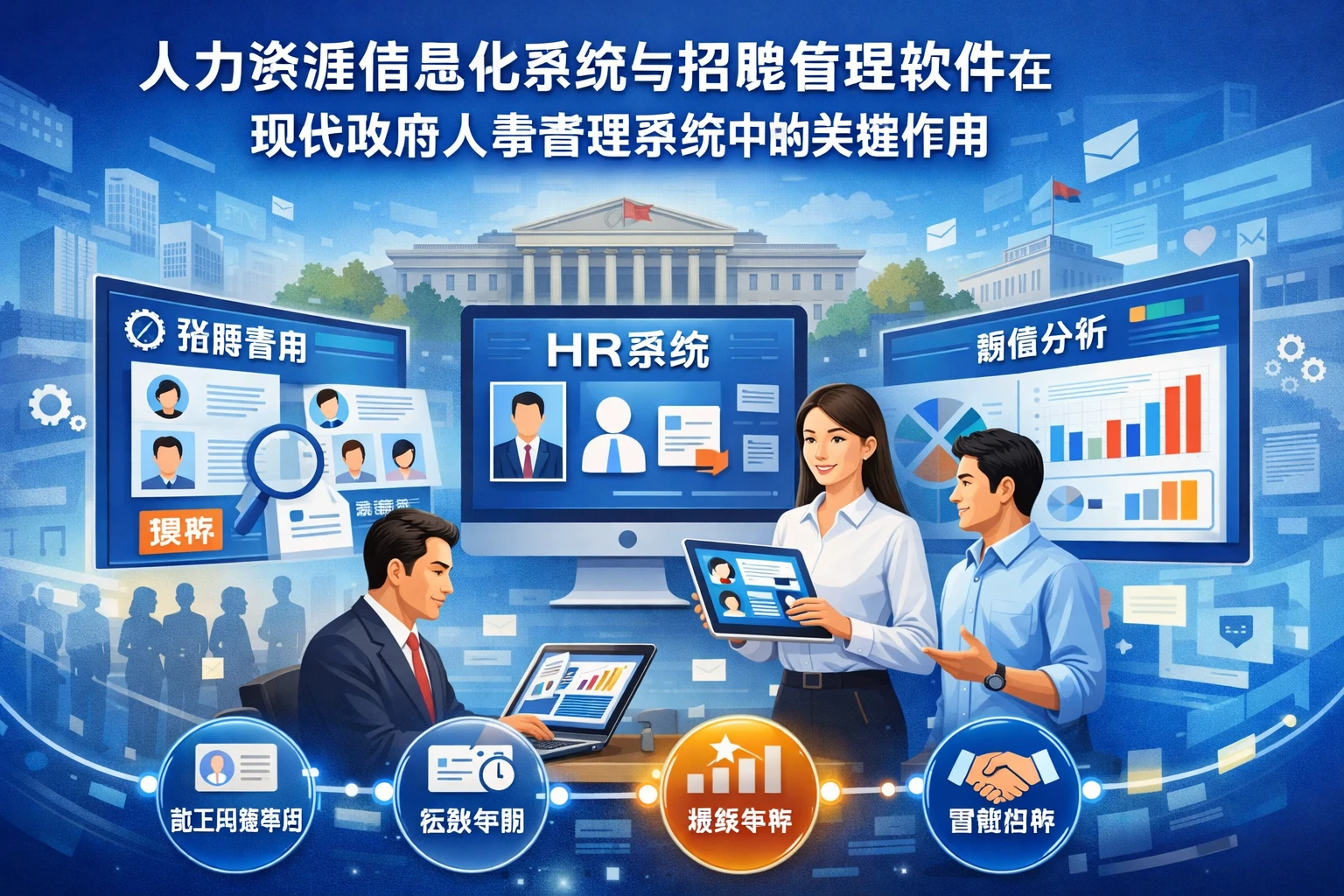 人力资源信息化系统与招聘管理软件在现代政府人事管理系统中的关键作用