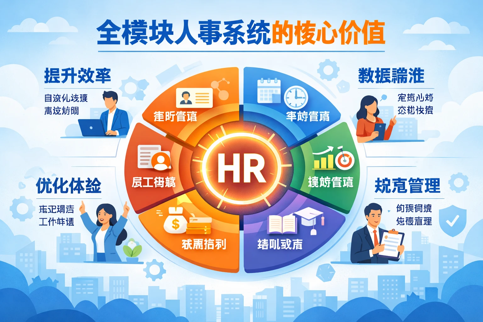 全模块人事系统的核心价值