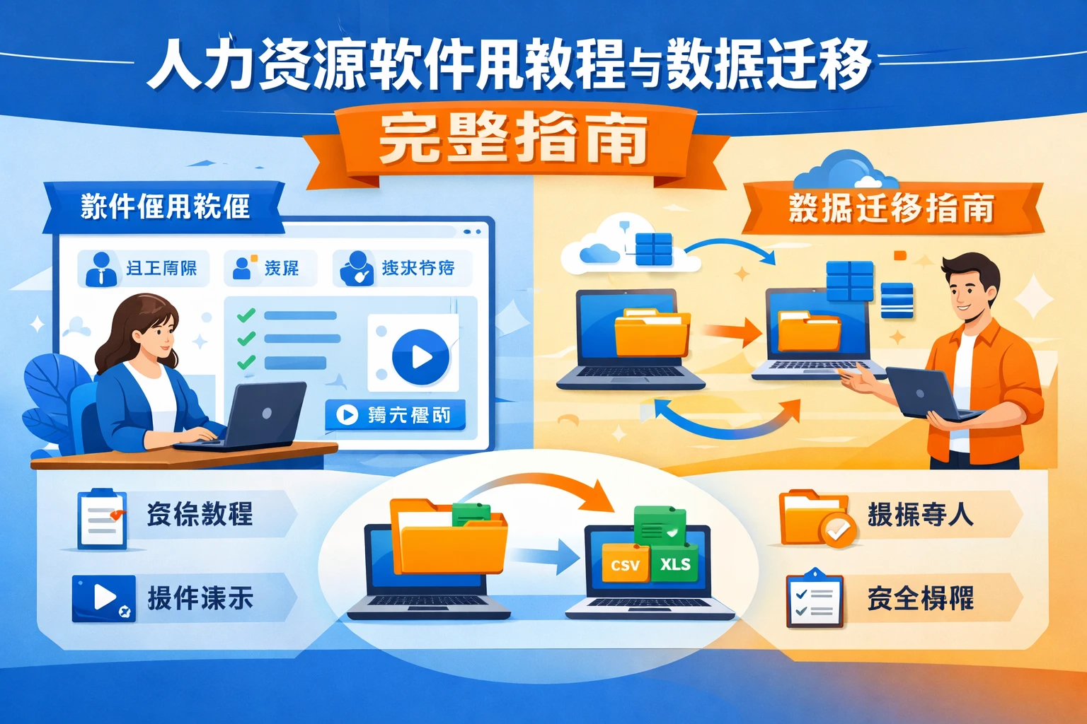 人力资源软件使用教程与数据迁移完整指南