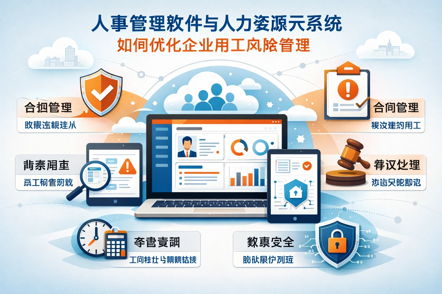 人事管理软件与人力资源云系统如何优化企业用工风险管理