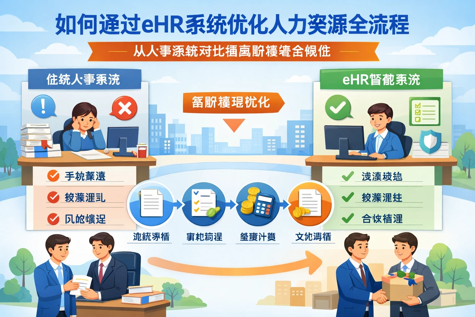 如何通过eHR系统优化人力资源全流程：从人事系统对比看离职管理合规性