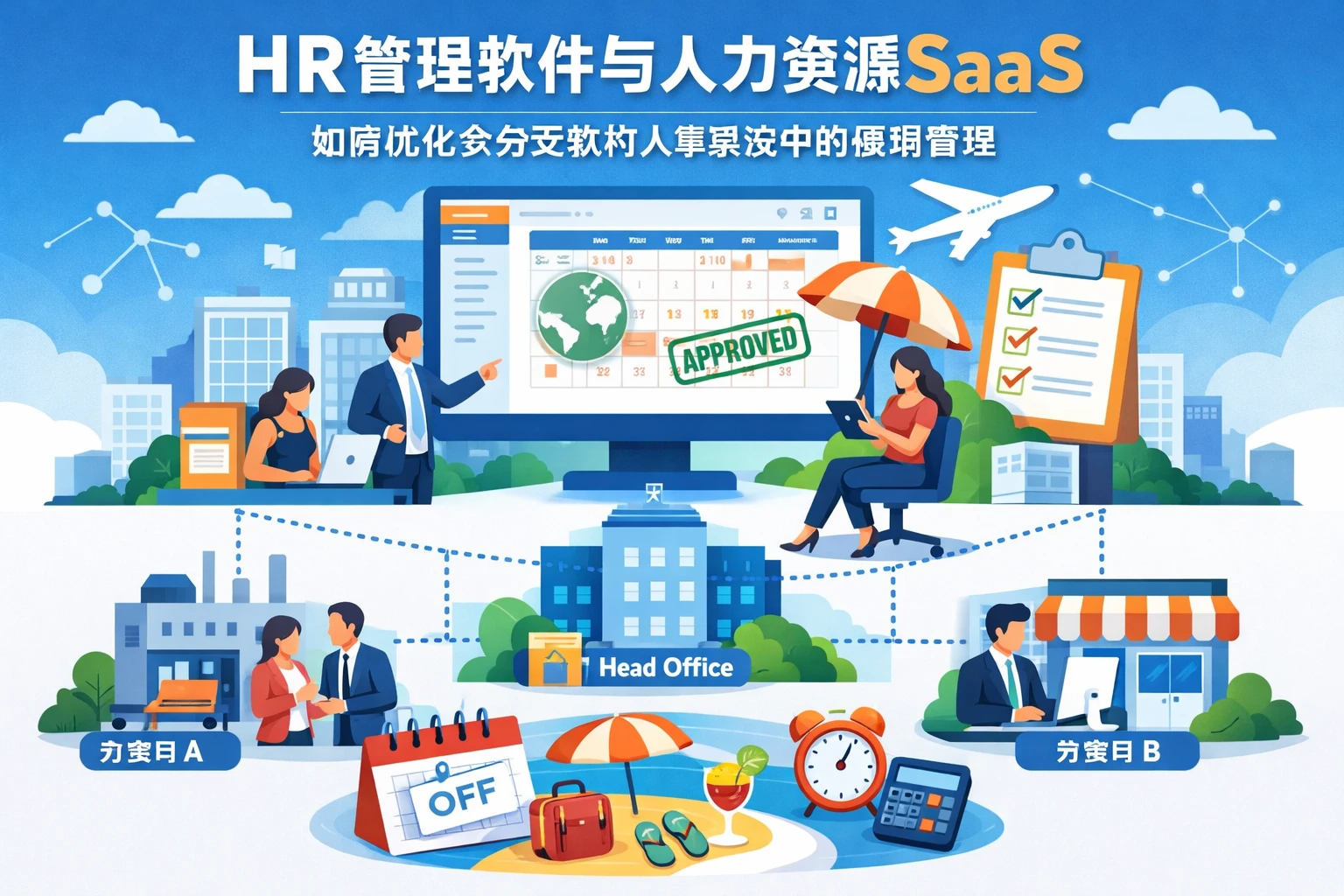 HR管理软件与人力资源SaaS如何优化多分支机构人事系统中的假期管理