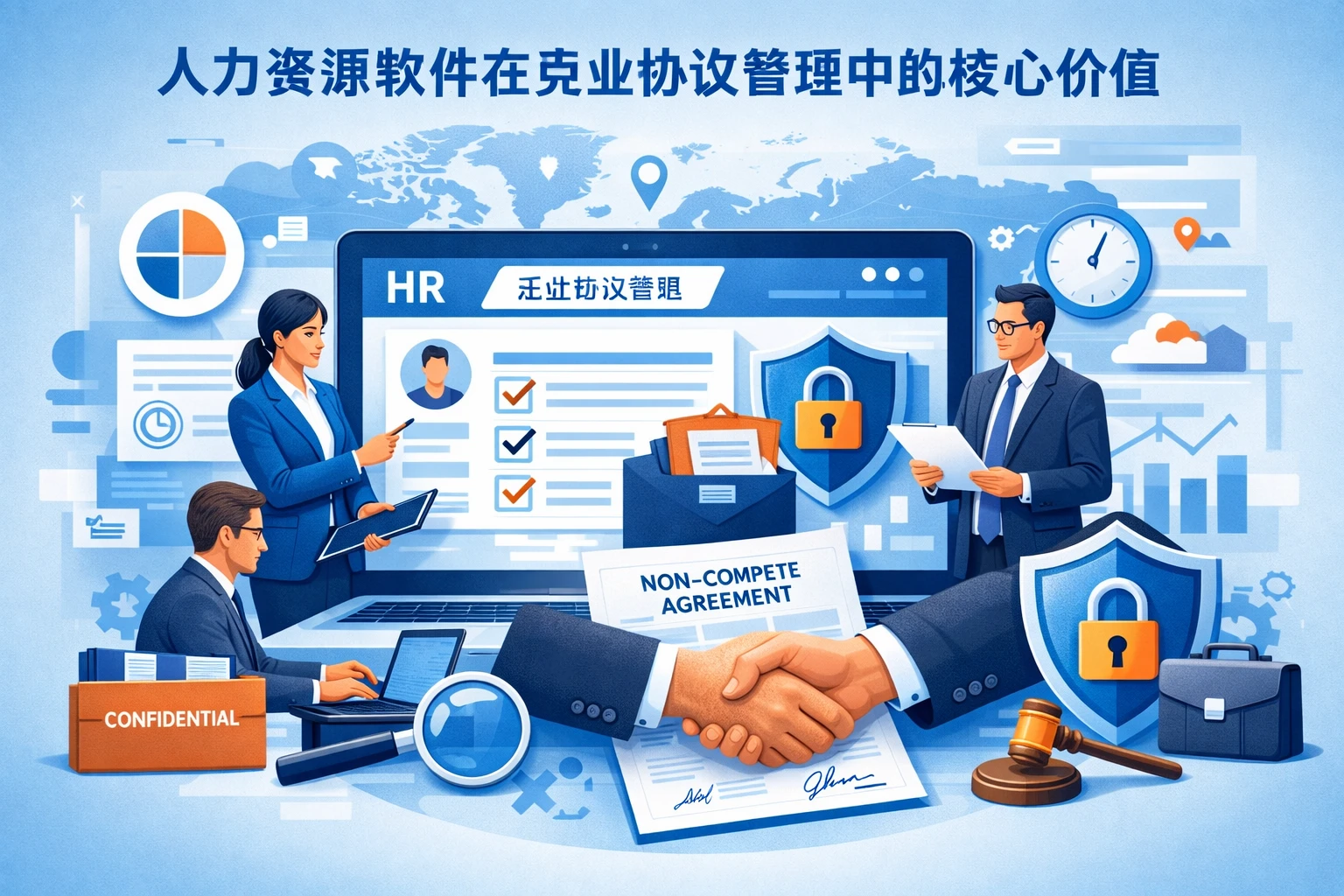 人力资源软件在竞业协议管理中的核心价值