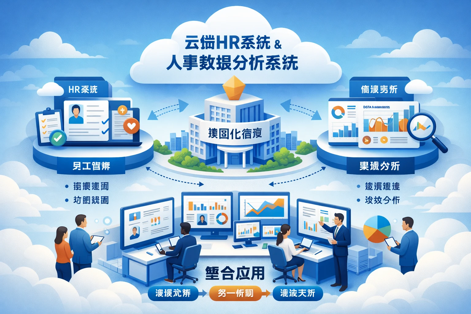 云端HR系统与人事数据分析系统在集团化管理中的整合应用