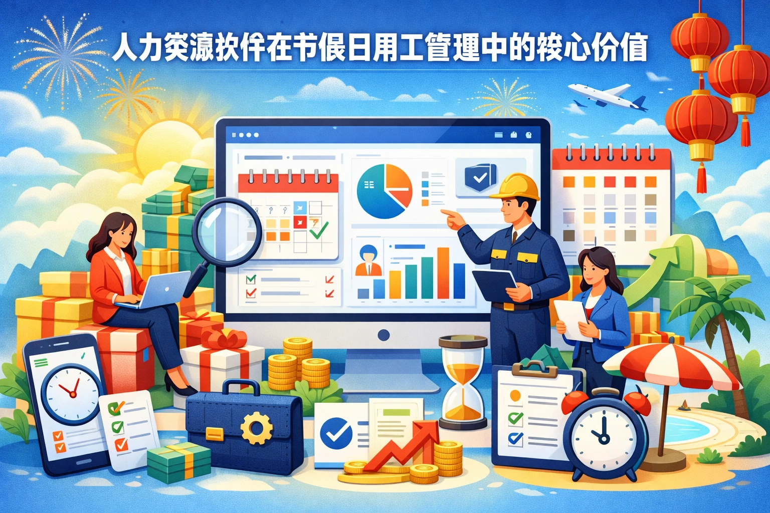 人力资源软件在节假日用工管理中的核心价值
