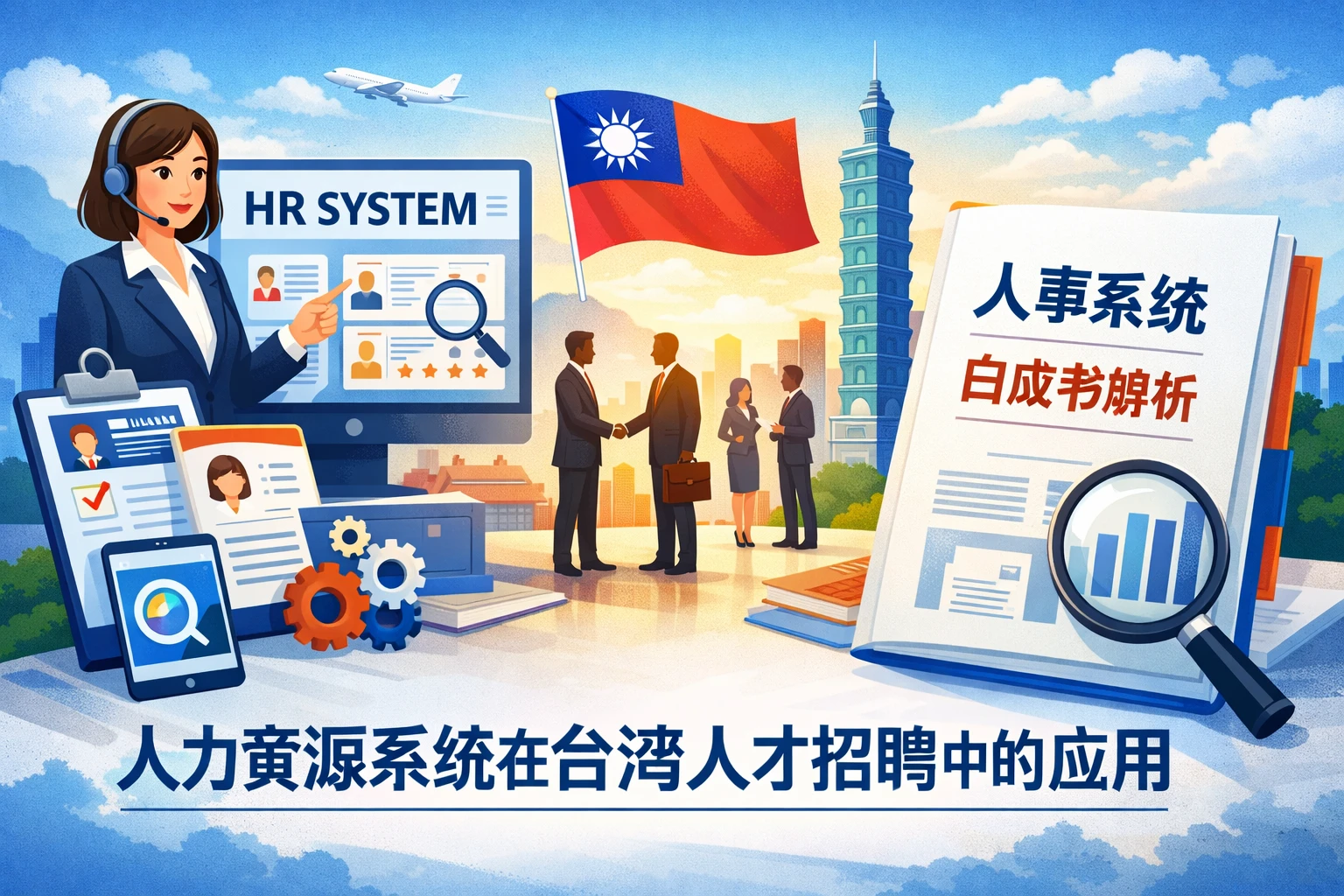 人力资源系统在台湾人才招聘中的应用与人事系统白皮书解析