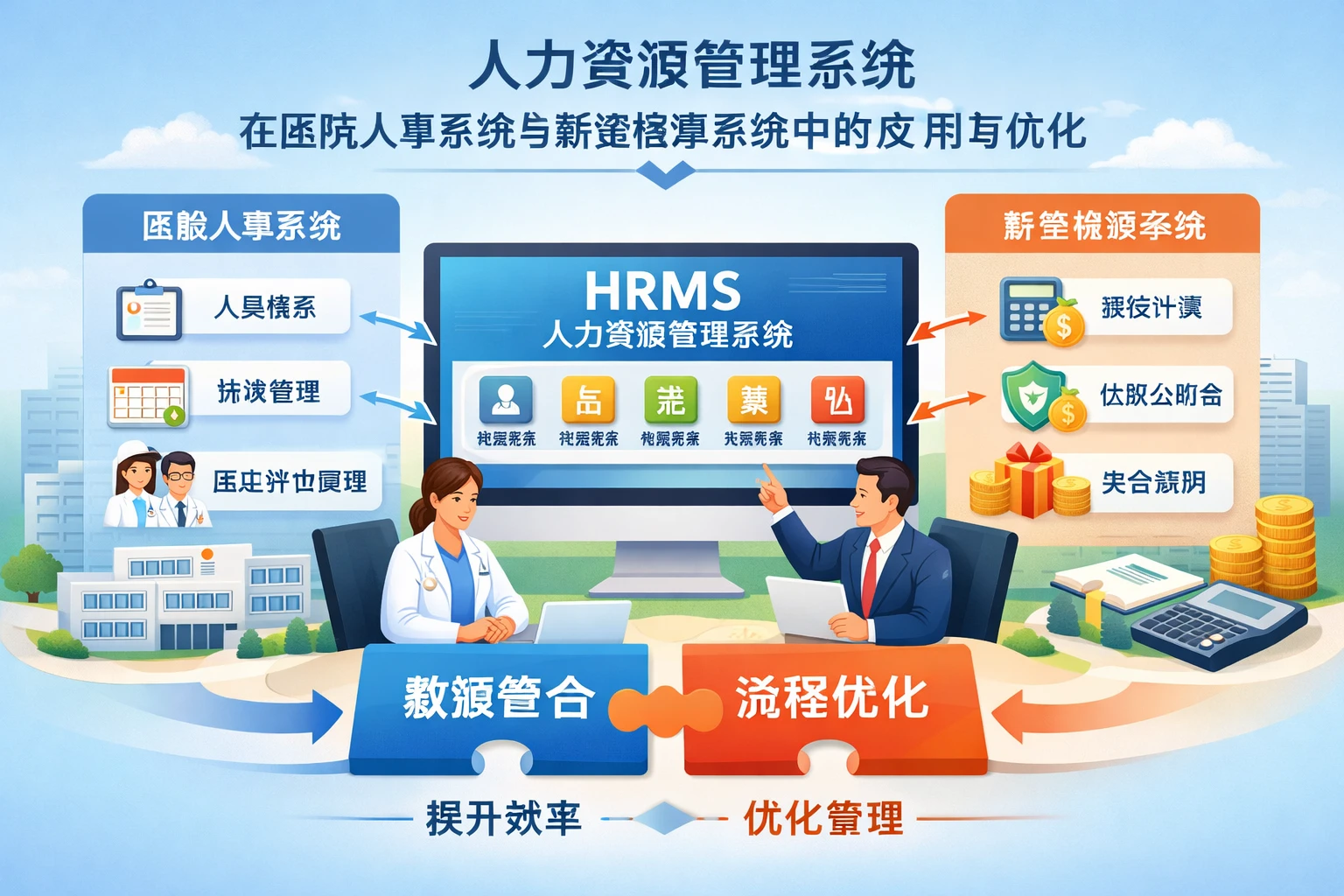 人力资源管理系统在医院人事系统与薪资核算系统中的应用与优化