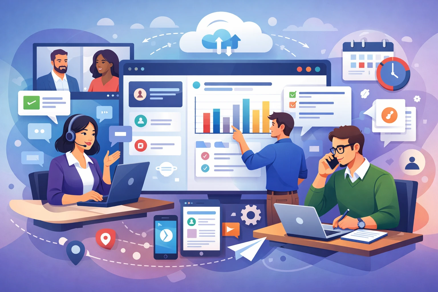 实时协作与沟通平台