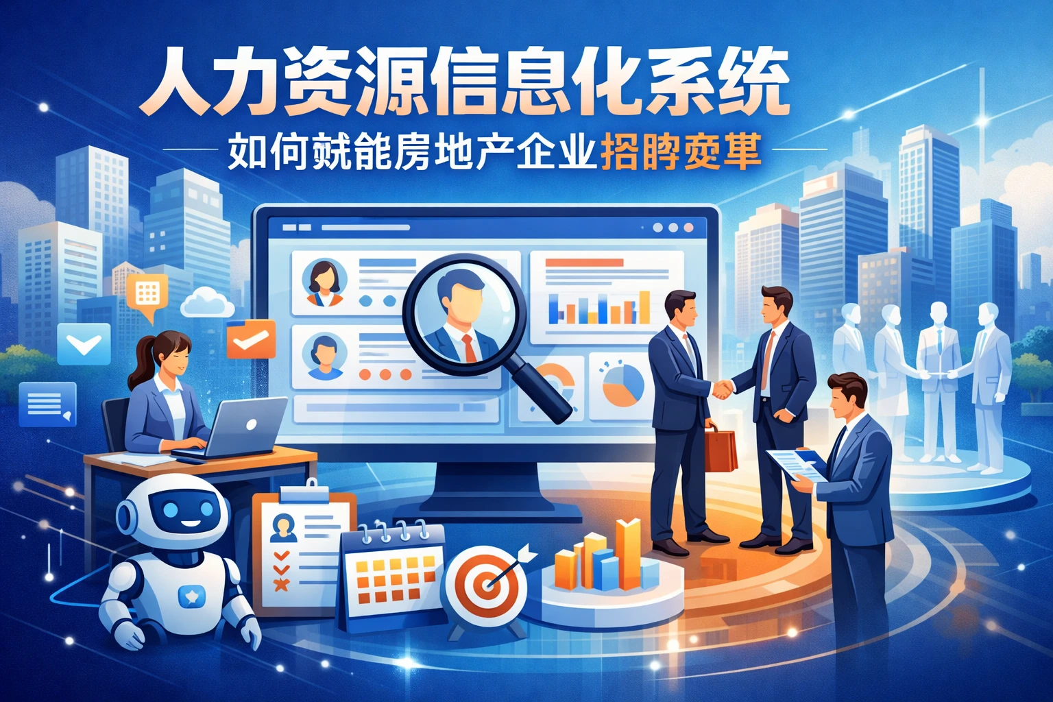 人力资源信息化系统如何赋能房地产企业招聘变革
