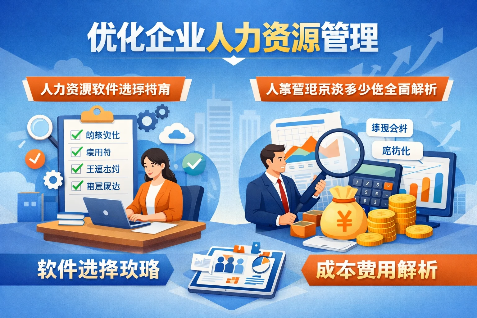 优化企业人力资源管理：人力资源软件选择指南与人事管理系统多少钱全面解析