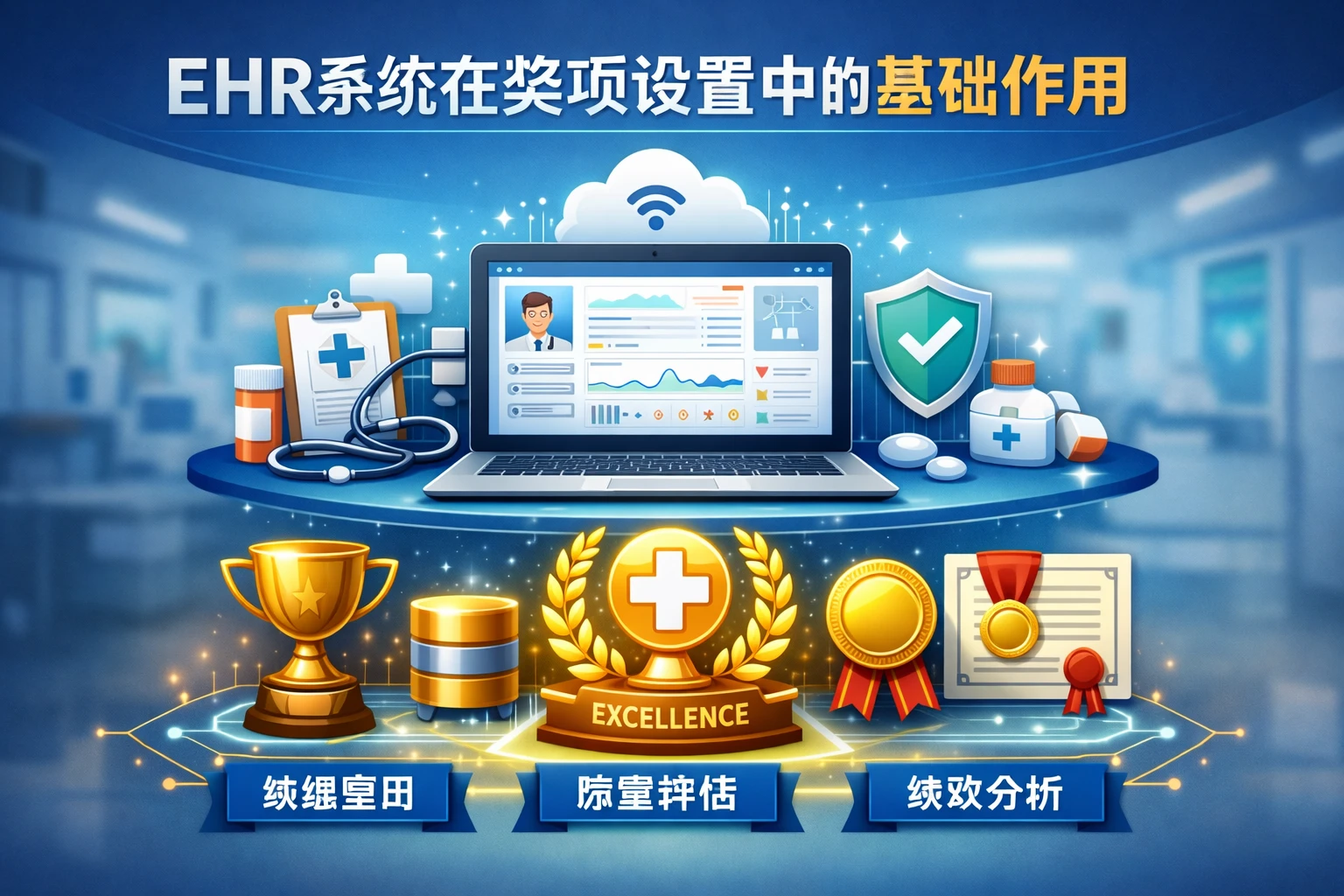 EHR系统在奖项设置中的基础作用