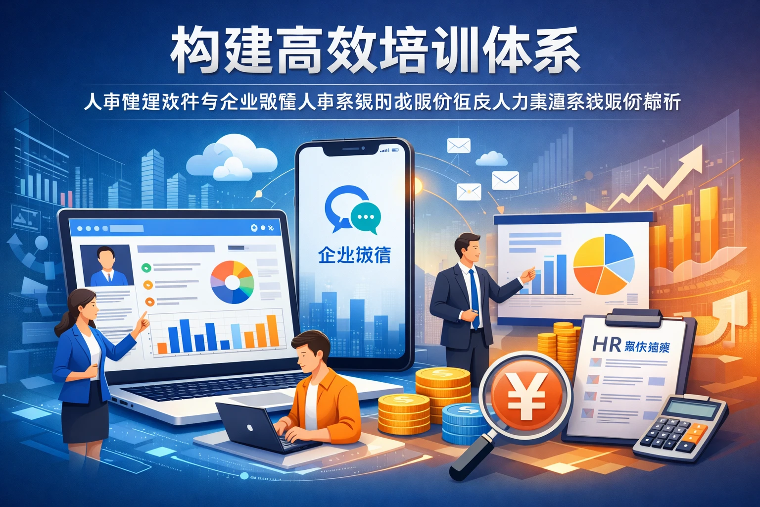 构建高效培训体系：人事管理软件与企业微信人事系统的战略价值及人力资源系统报价解析