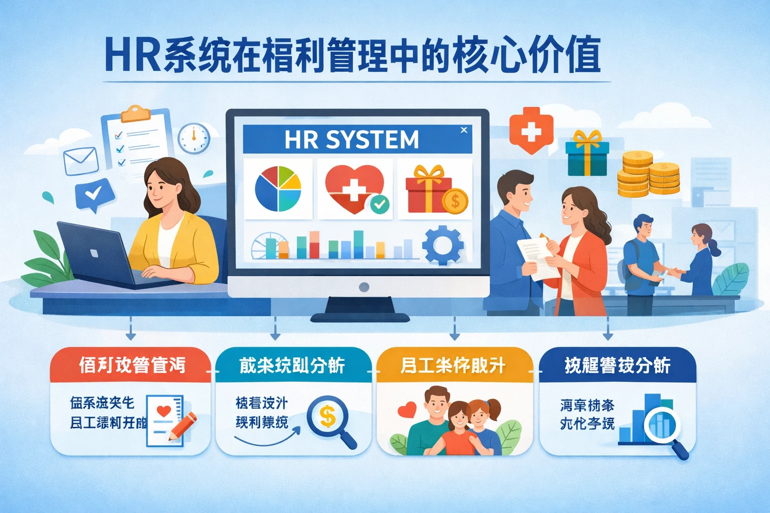 HR系统在福利管理中的核心价值