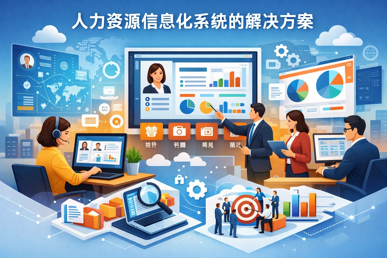 人力资源信息化系统的解决方案