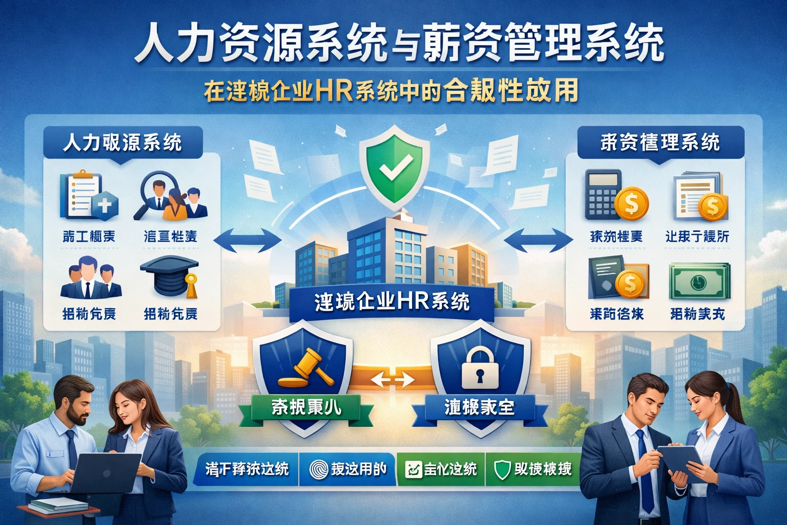 人力资源系统与薪资管理系统在连锁企业HR系统中的合规性应用