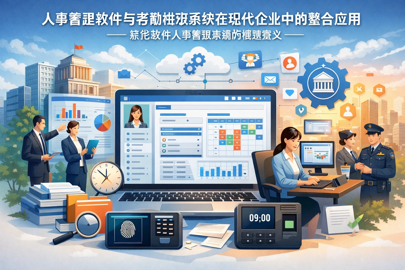 人事管理软件与考勤排班系统在现代企业中的整合应用——兼论政府人事管理系统的借鉴意义