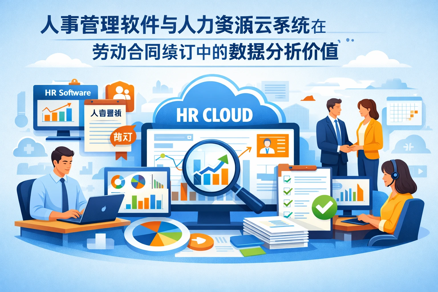 人事管理软件与人力资源云系统在劳动合同续订中的数据分析价值