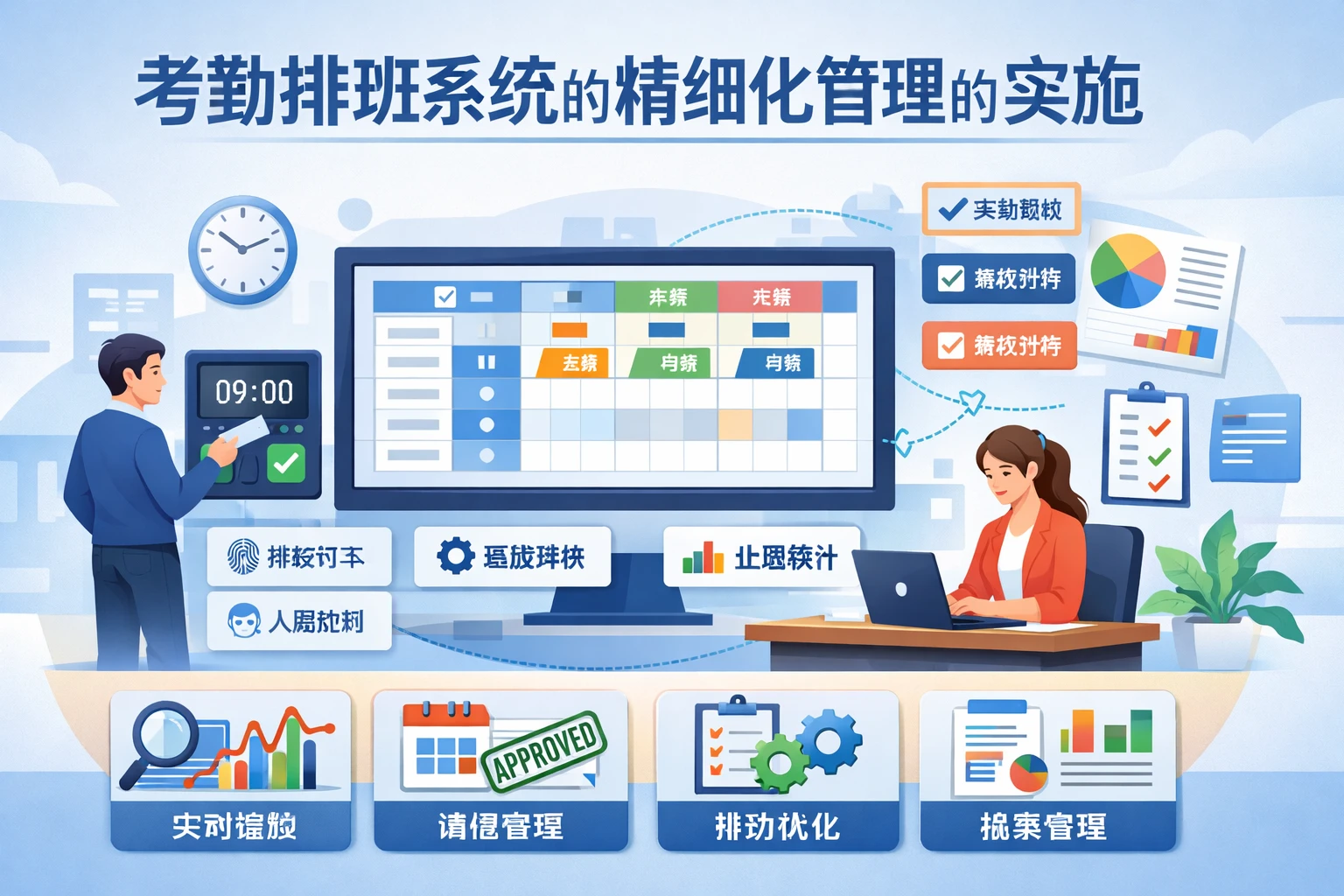 考勤排班系统的精细化管理的实施