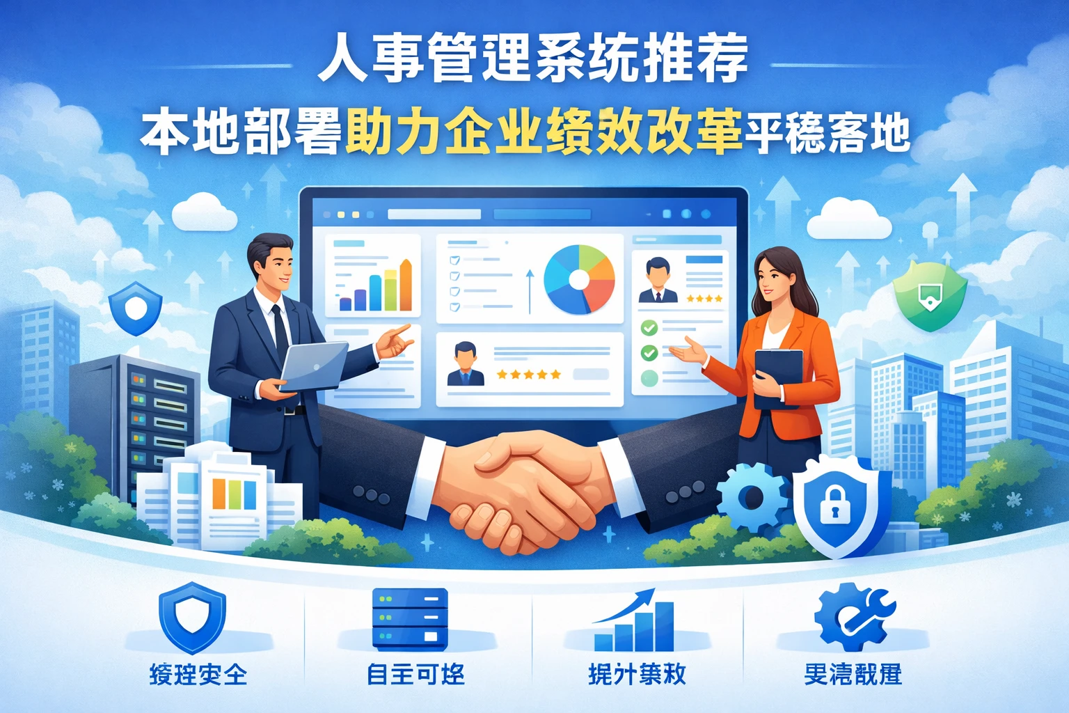 人事管理系统推荐：本地部署助力企业绩效改革平稳落地