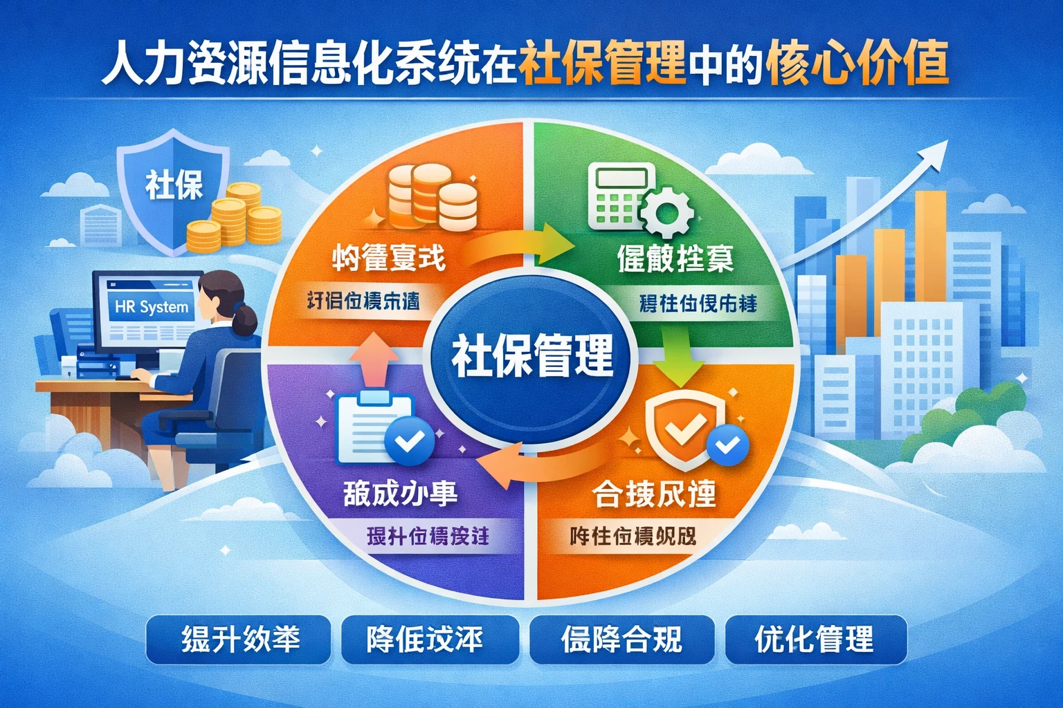 人力资源信息化系统在社保管理中的核心价值
