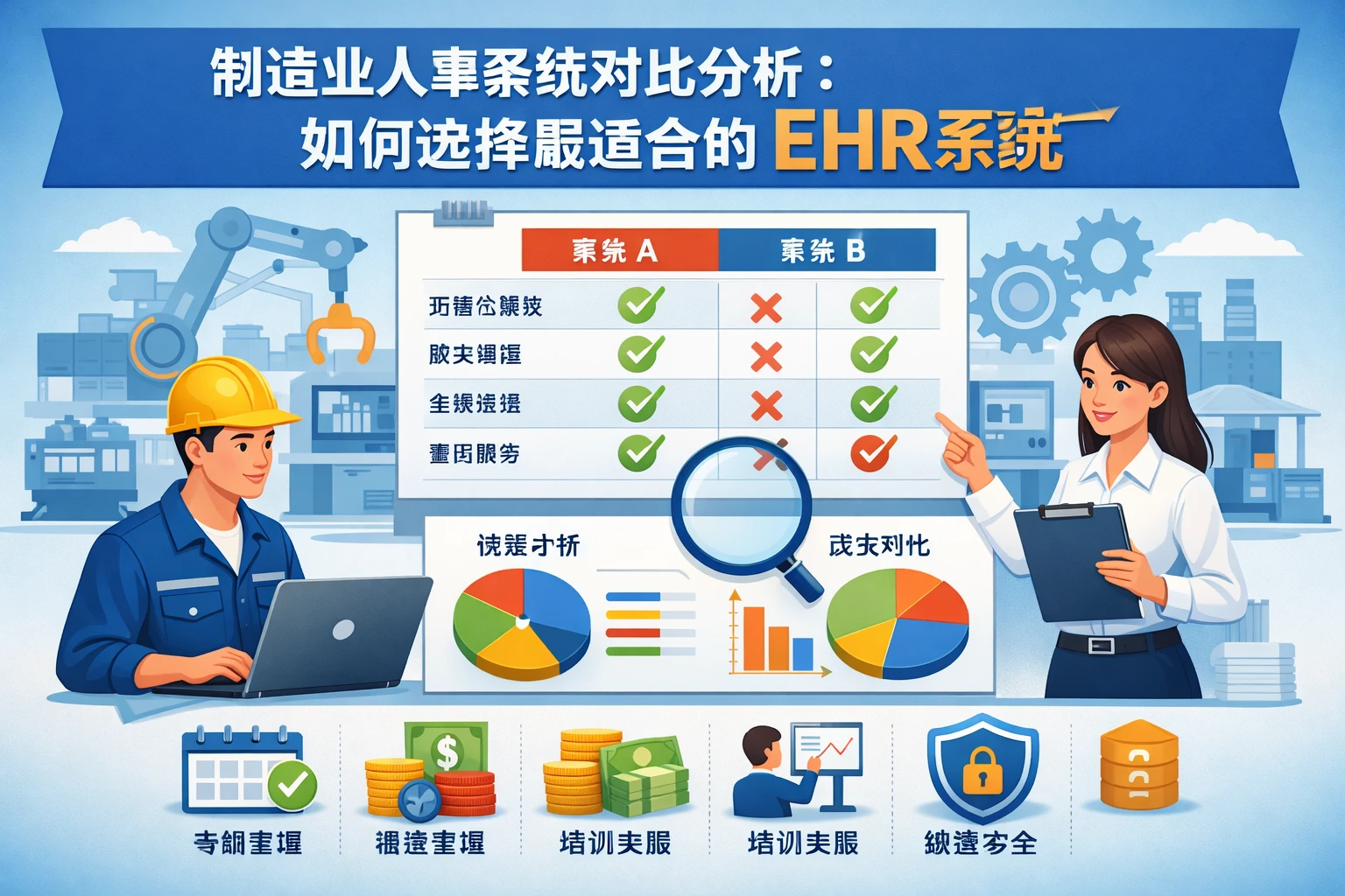 制造业人事系统对比分析:如何选择最适合的EHR系统