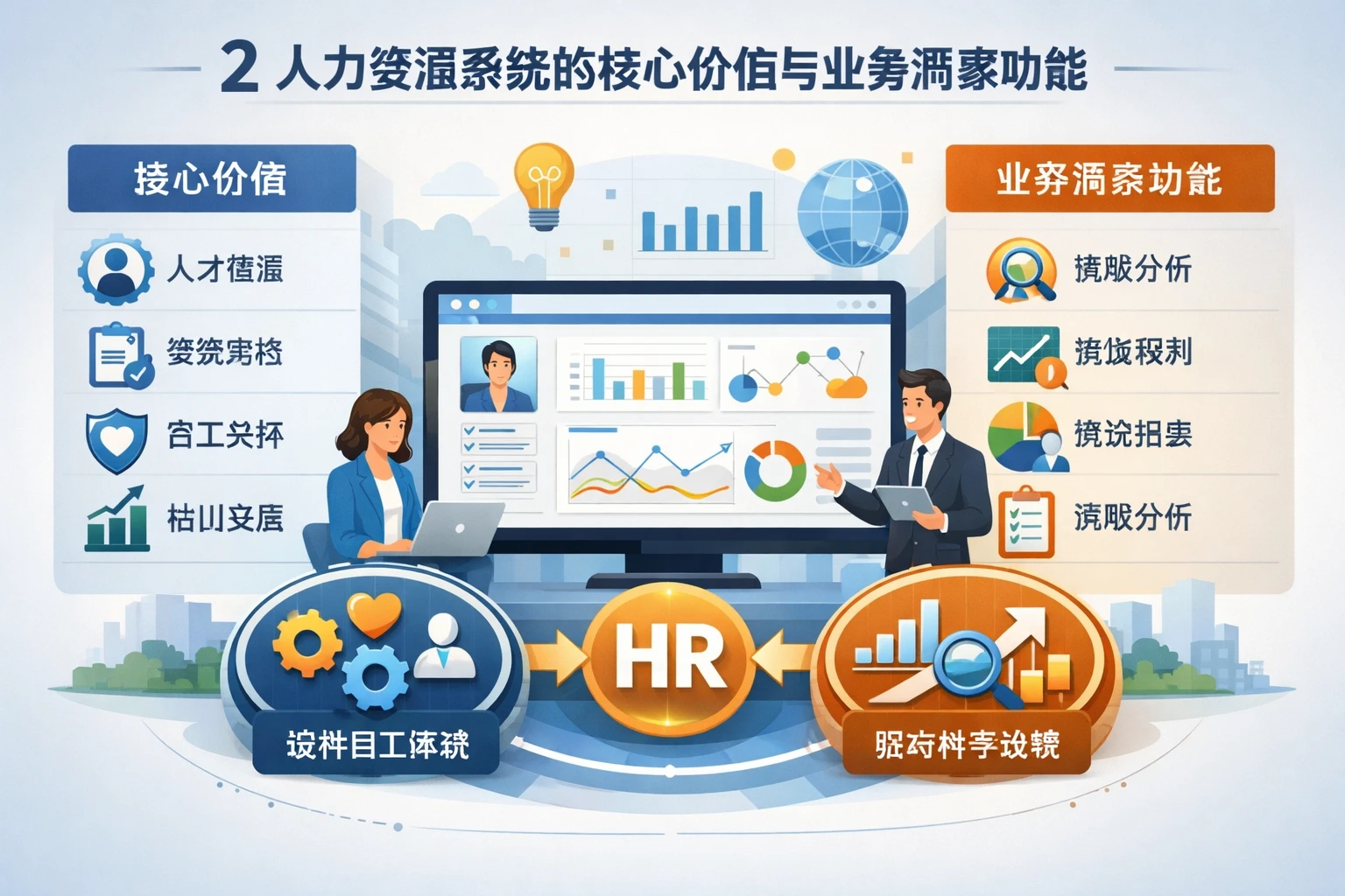 2 人力资源系统的核心价值与业务洞察功能
