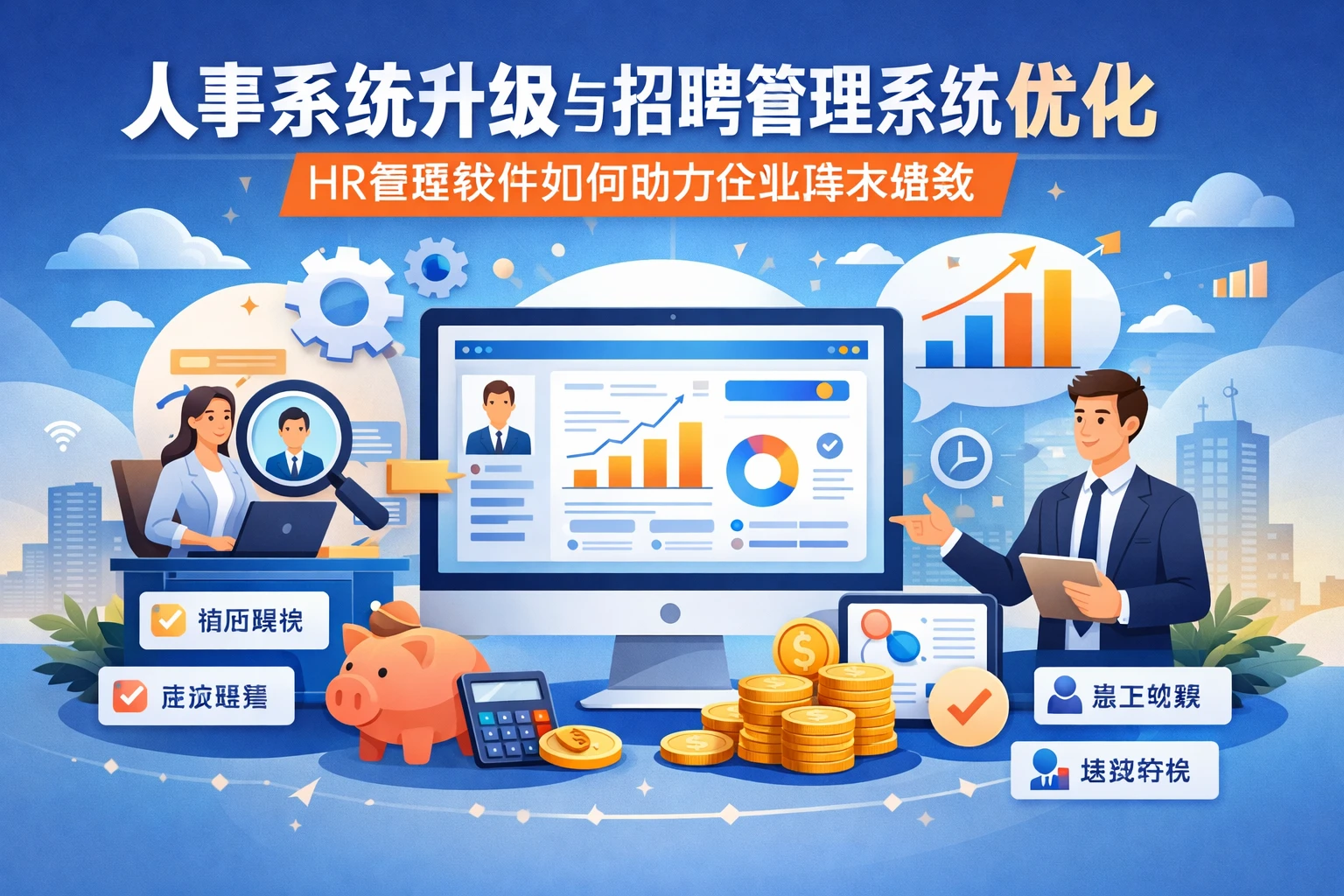 人事系统升级与招聘管理系统优化：HR管理软件如何助力企业降本增效