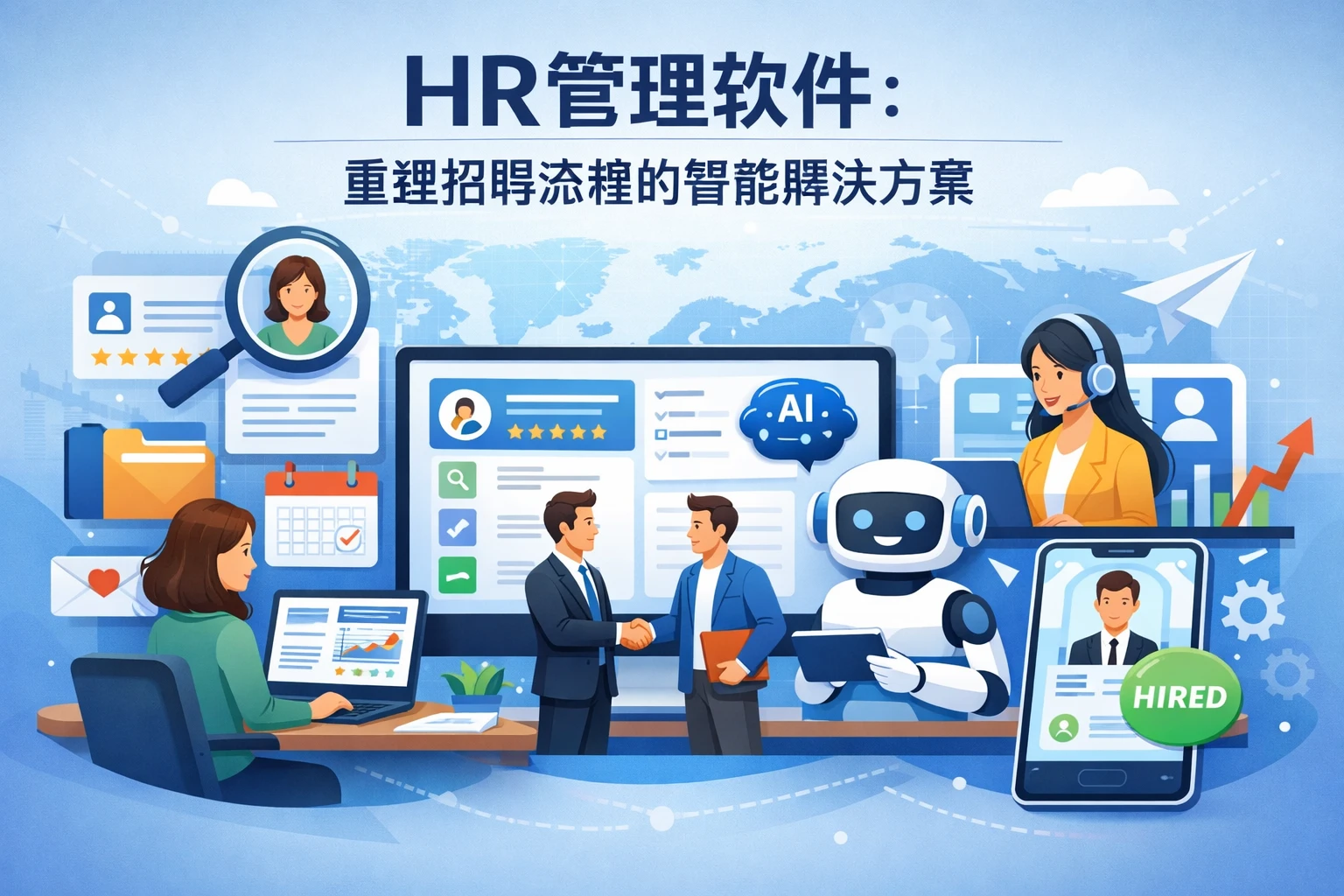 HR管理软件:重塑招聘流程的智能解决方案