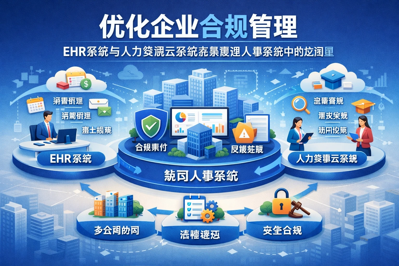 优化企业合规管理：ehr系统与人力资源云系统在集团型人事系统中的应用